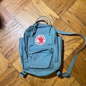 Kanken sky blue mini backpack